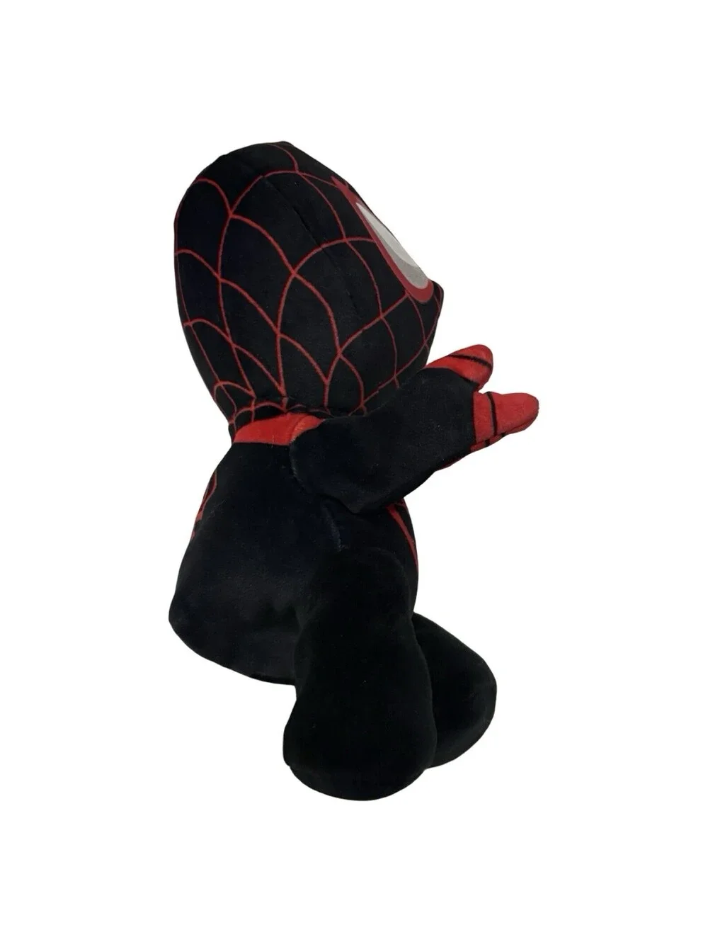 Spider-Man Miles Morales Black Red Soft Plush Stuffed Toy Doll